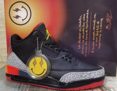J Balvin × Air Jordan 3 联名「Medellín Sunset