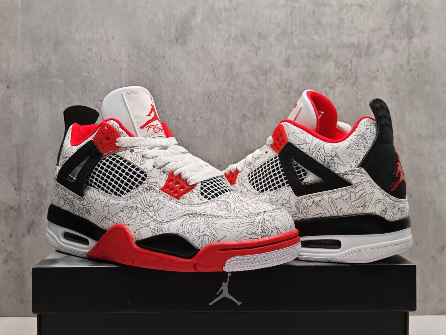 Air Jordan 4 white aurora