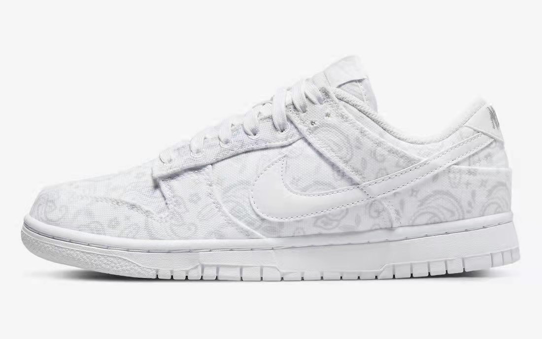 Nike Dunk Low “White Paisley