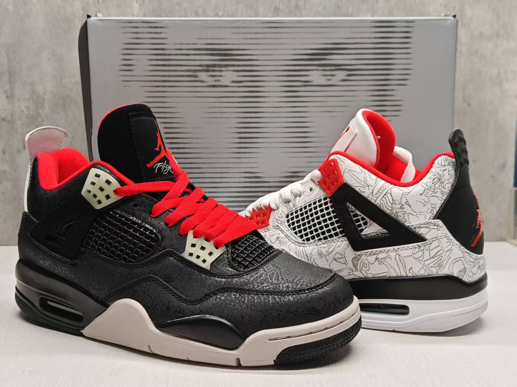 Air Jordan 4 white aurora