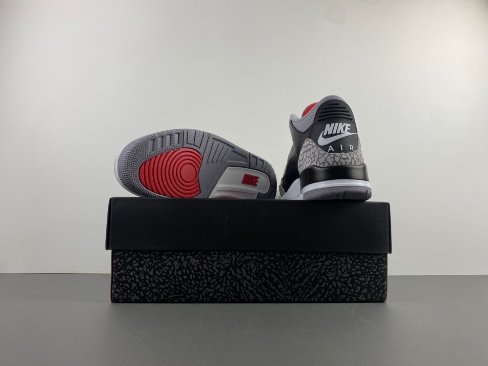Air Jordan 3 Retro「Black Cement」