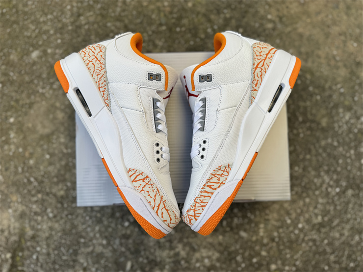 Jordan Air Jordan 3 Retro "White and Orange Peel"