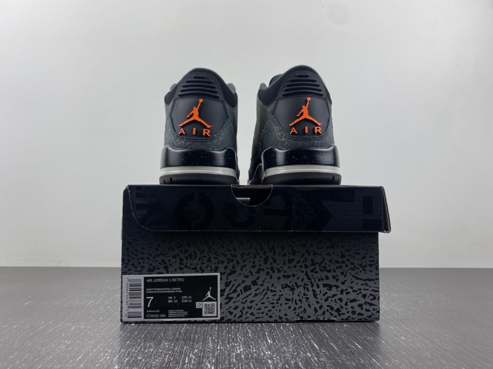  Air Jordan 3 “Fear”