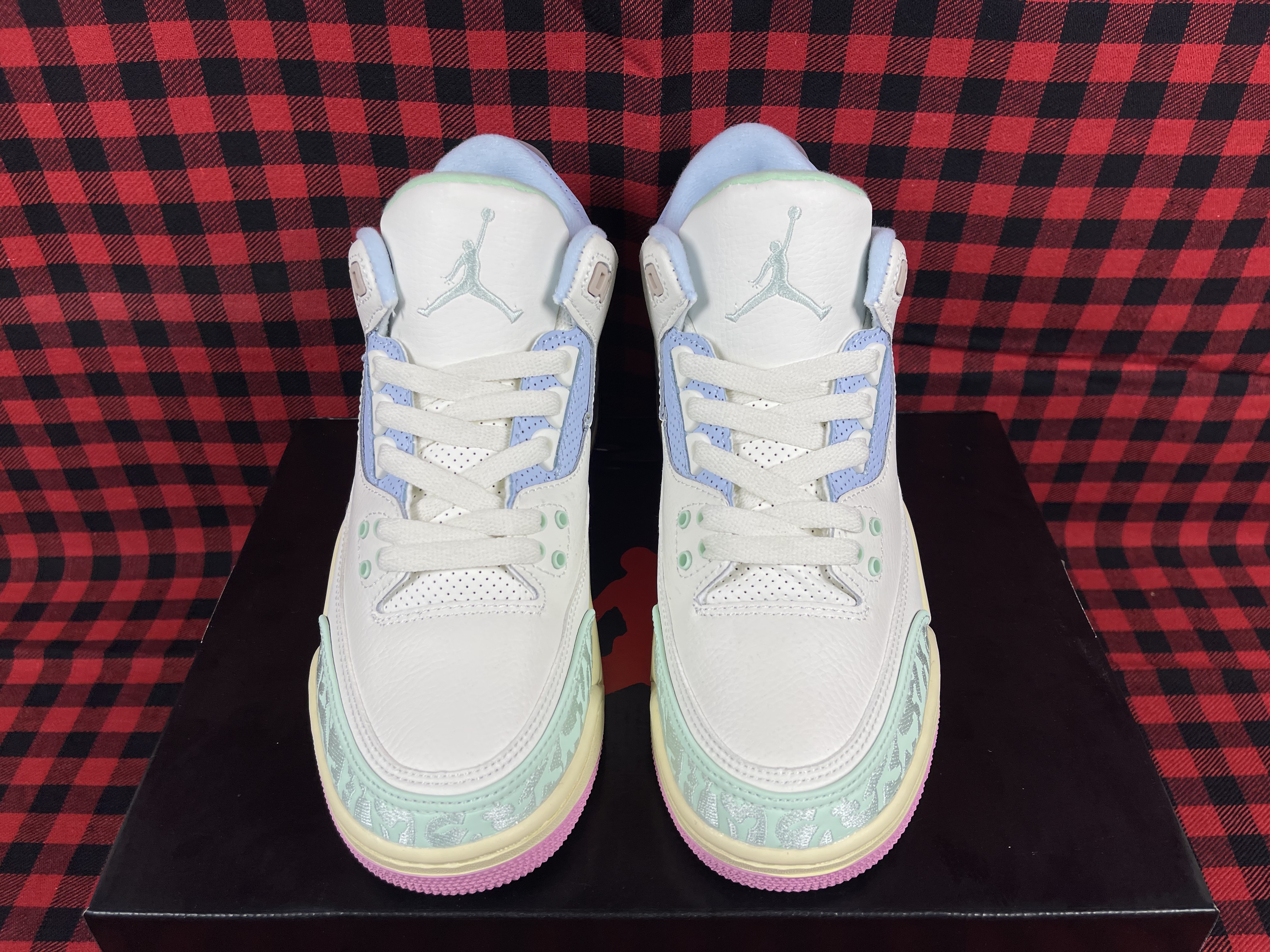 Air Jordan 3 Macaron Ice Cream Girl Custom Edition.