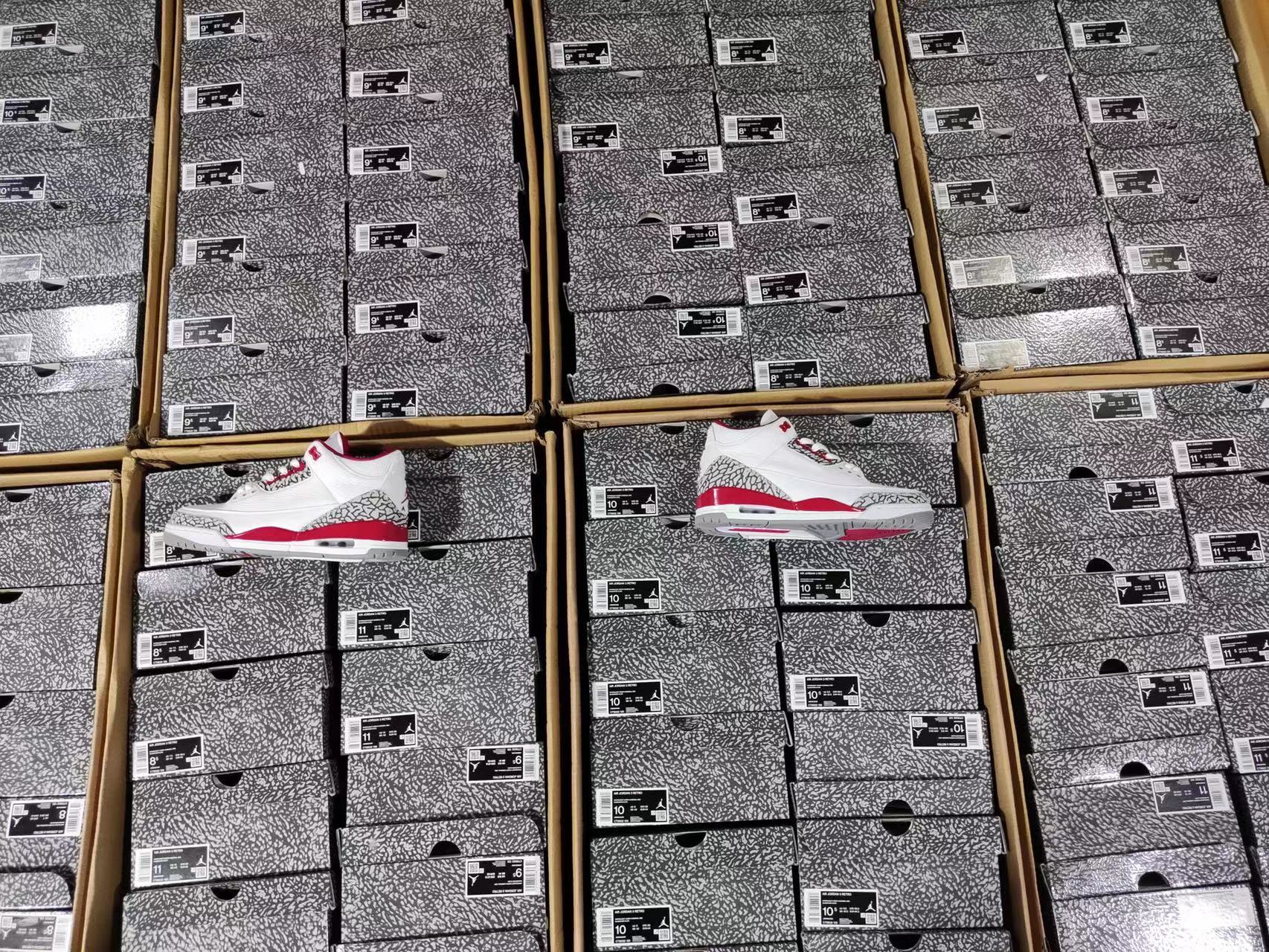 Air Jordan 3 Retro「Cardinal Red」