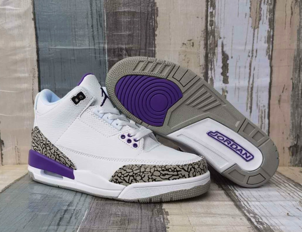 Air Jordan 3 Retro「Dark Iris」