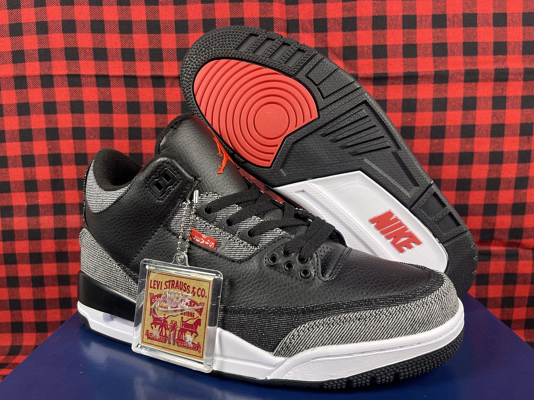 Levi’s × Air Jordan 3 Retro SP「Black Denim」